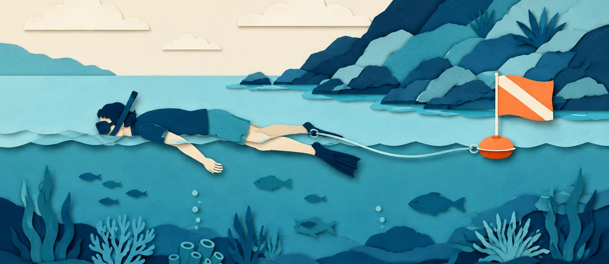 La boa la porti anche se fai snorkeling