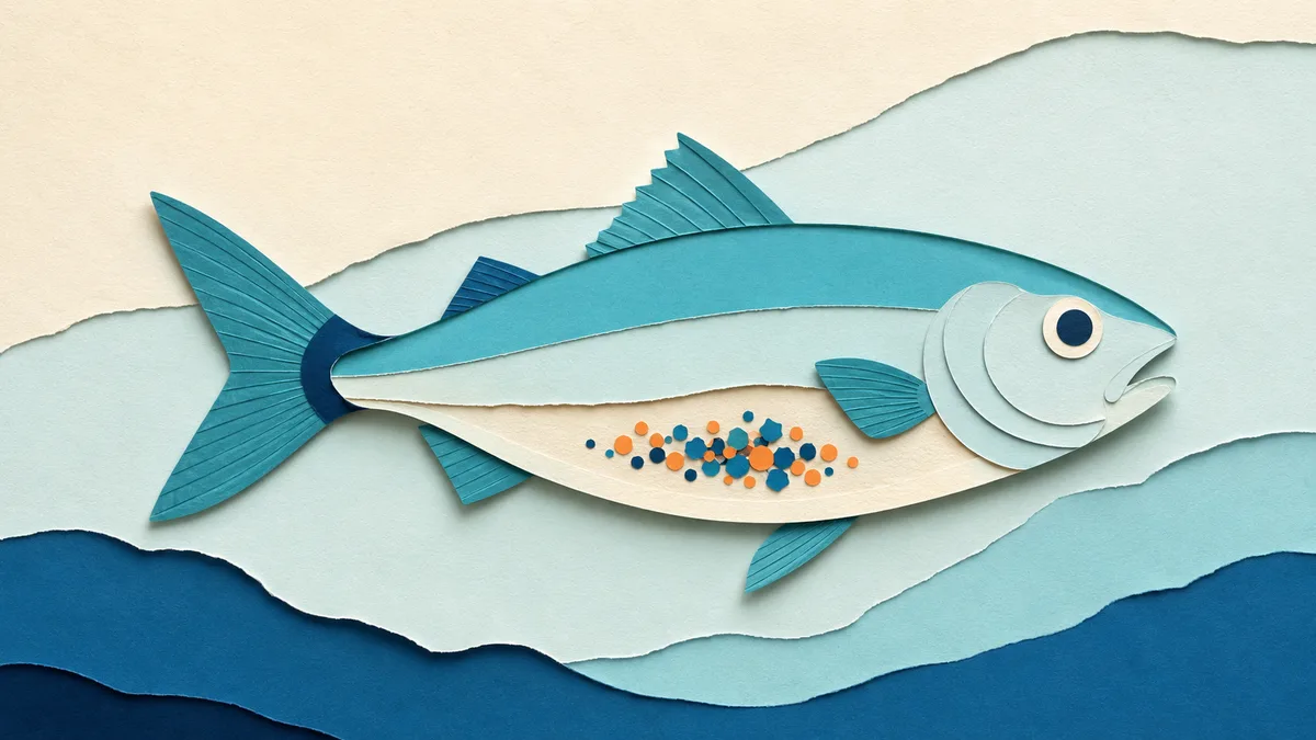 Microplastiche — Dove si concentrano nel pesce: intestino e branchie