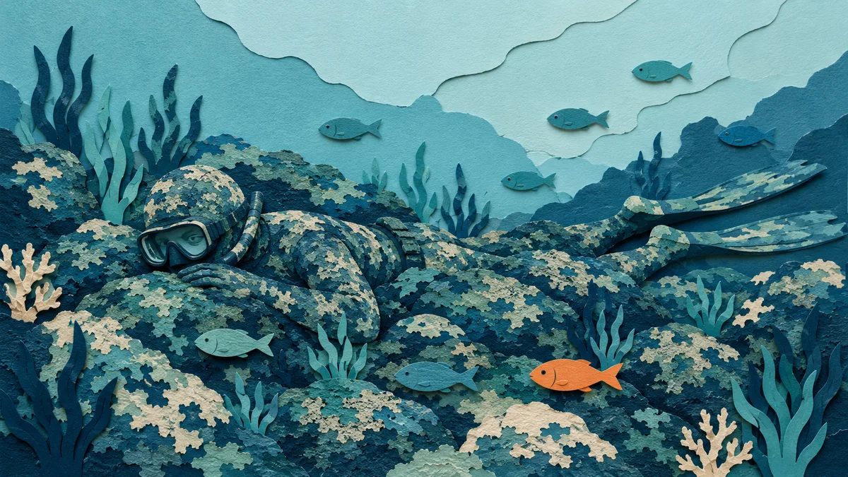 La muta mimetica serve davvero? Cosa vede il pesce, e a che profondità smette di vederlo