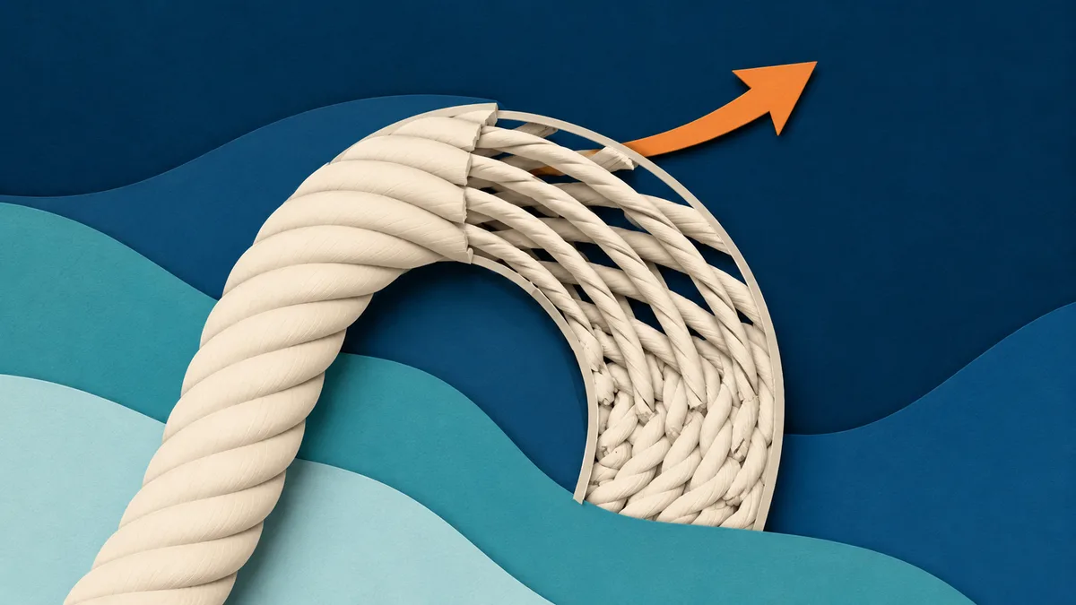 Le fibre esterne di una curva stretta portano quasi tutto il carico