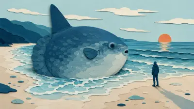 Il pesce luna spiaggiato: perché il gigante senza coda finisce sulla sabbia e cosa fare