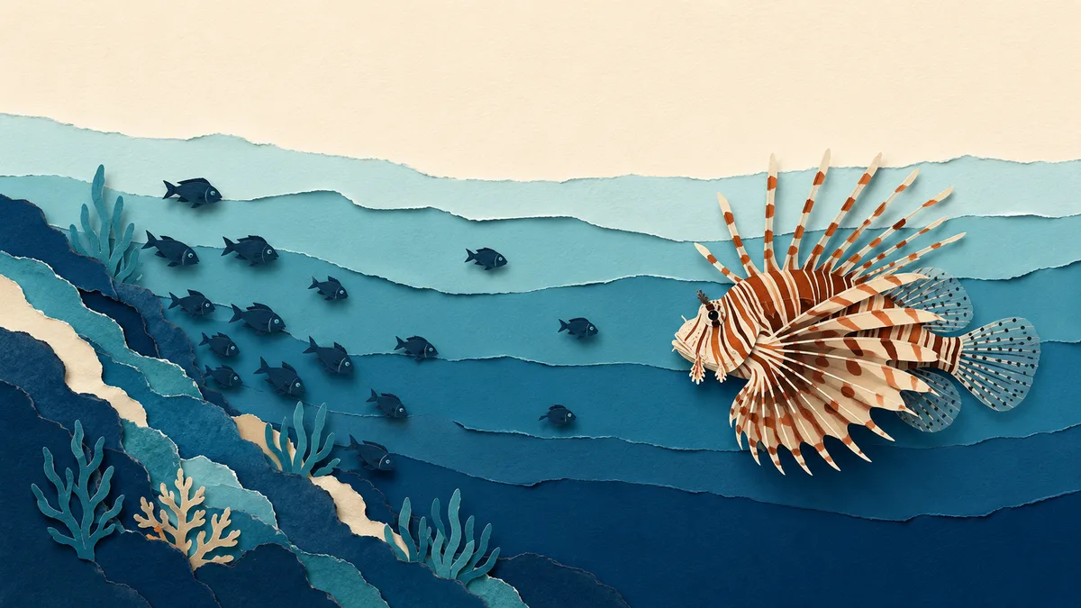 Pesce scorpione — Perché fa paura agli ecologi