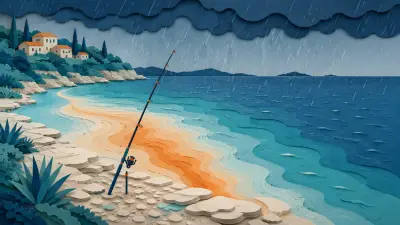 Pioggia e pesca: cosa cambia davvero in mare (e cosa no)
