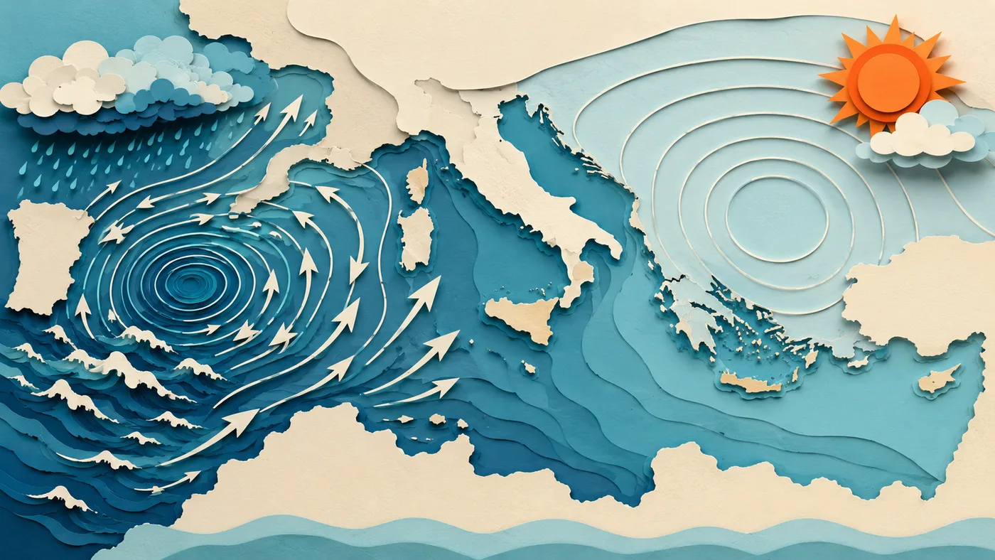 Perché la pressione fa il vento (e quindi il mare)