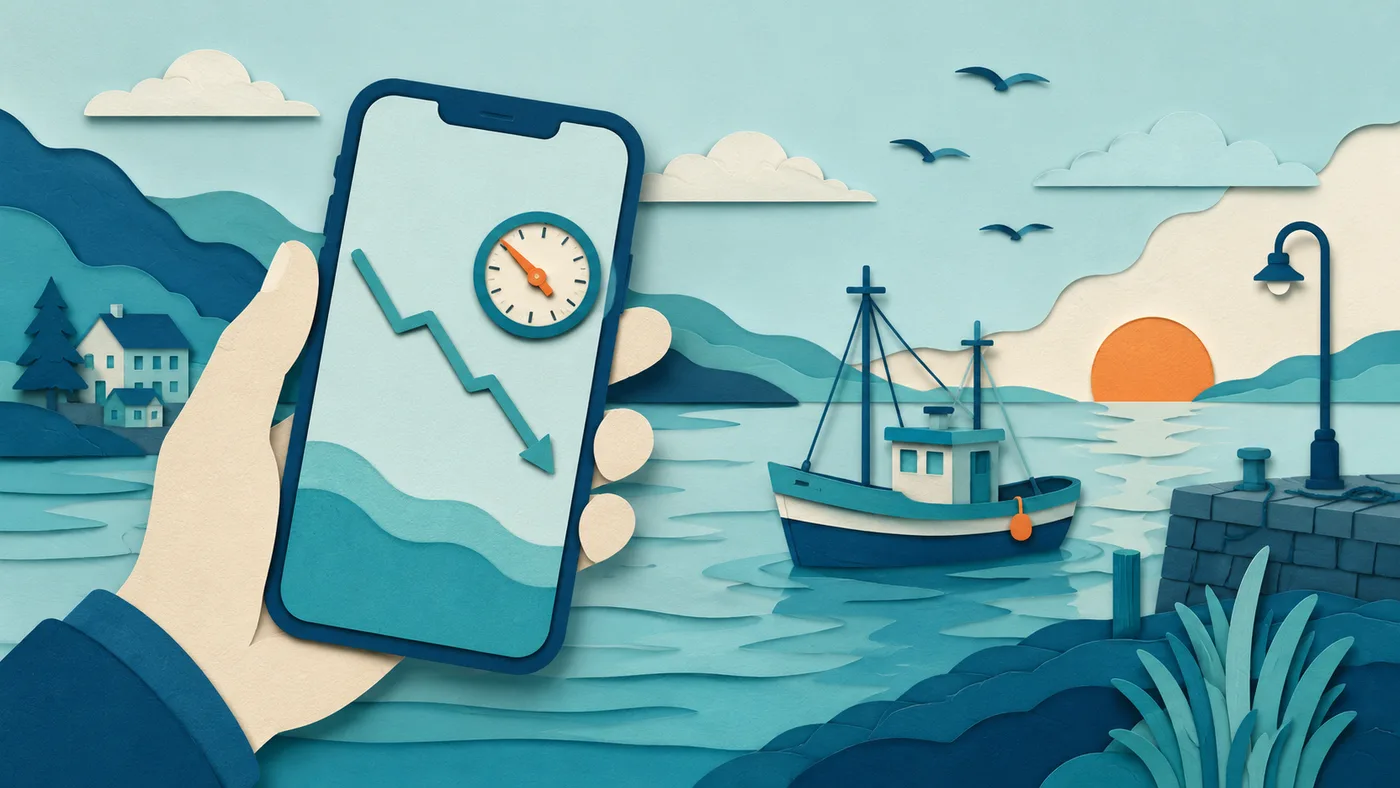 Il barometro non muove il pesce: annuncia il mare
