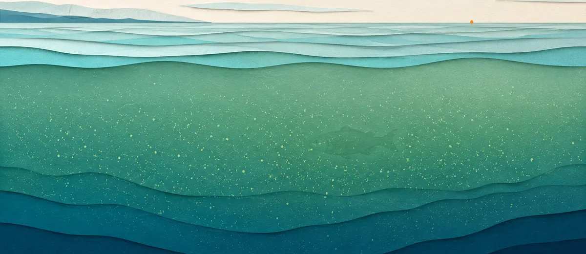 Mare calmo non vuol dire acqua limpida