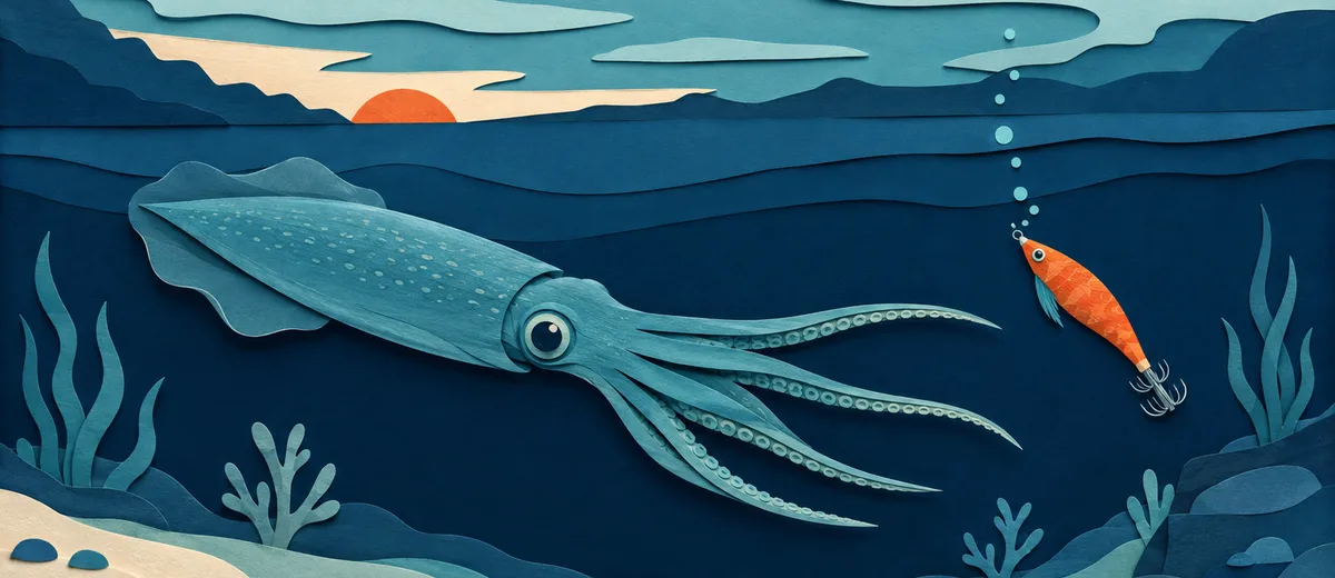 Calamari e totani: conta il buio