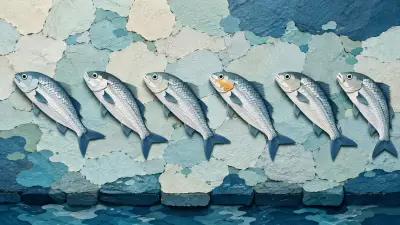 Sei muggini che sembrano lo stesso pesce, uno per uno