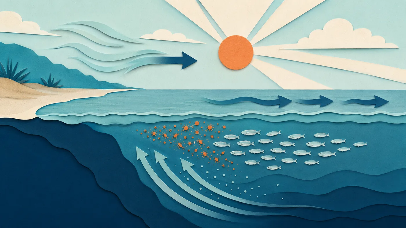 Il vento che riempie il mare di vita