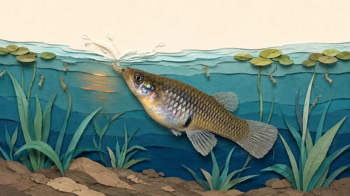 Gambusia — Habitat e abitudini