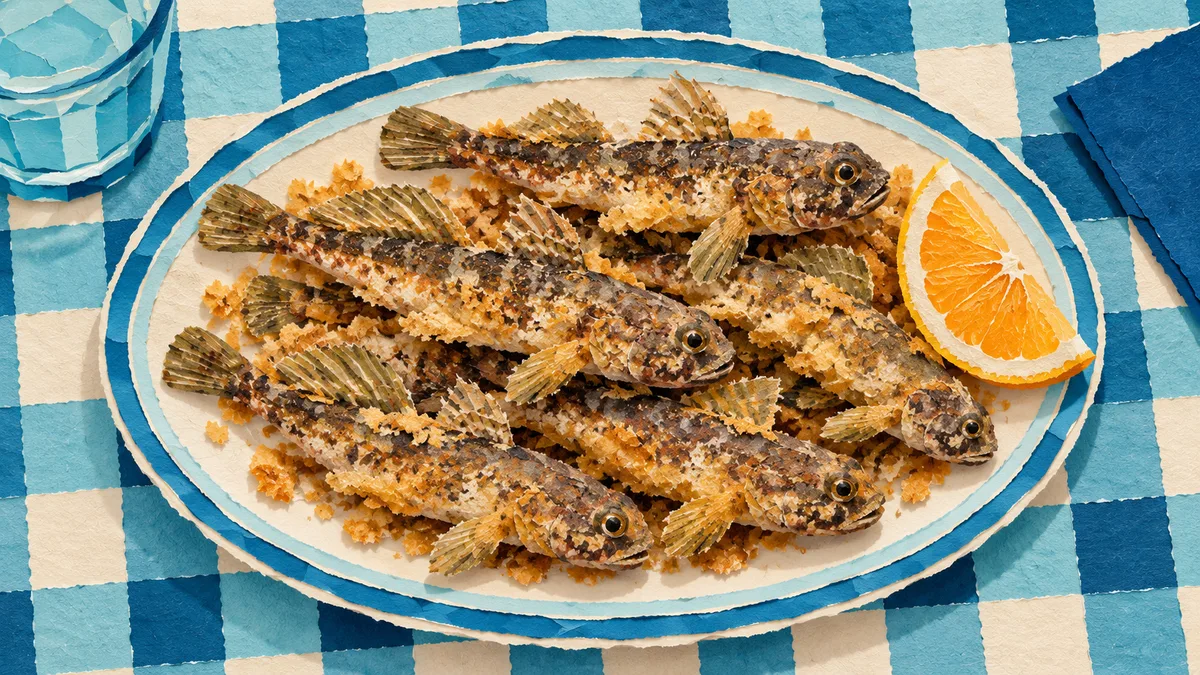 Ghiozzo nero — A tavola