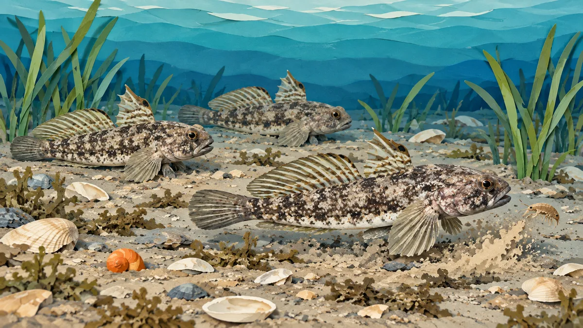 Ghiozzo nero — Habitat e abitudini