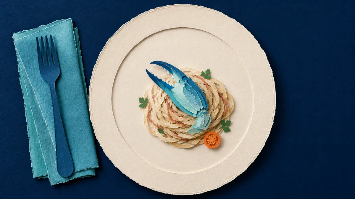 Granchio blu — A tavola