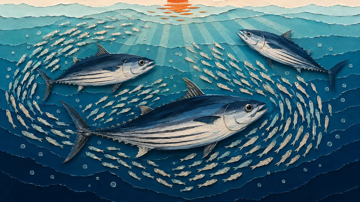 Tonnetto striato — Habitat e abitudini