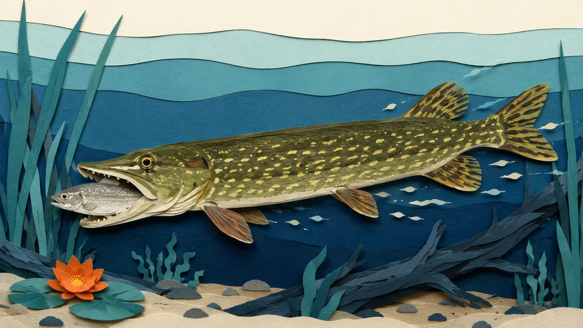 Luccio europeo — Habitat e abitudini