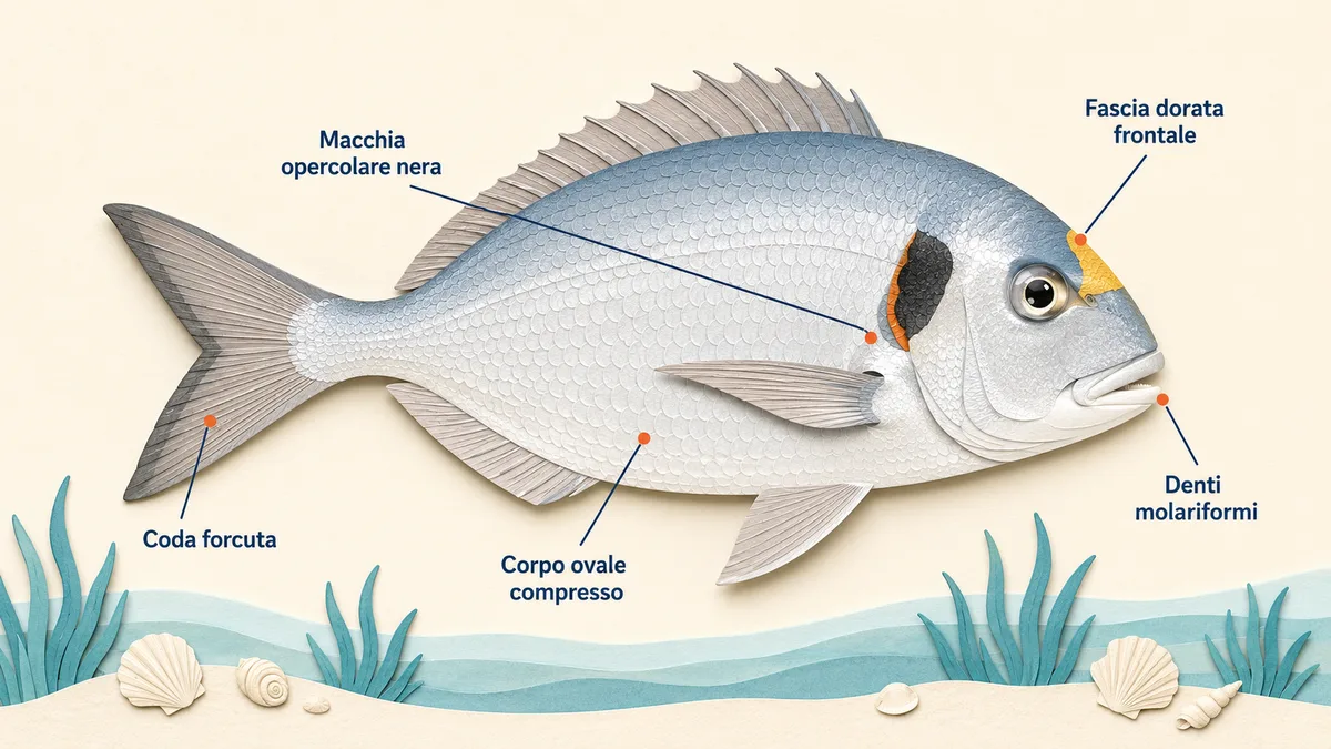 Orata — Come riconoscerlo
