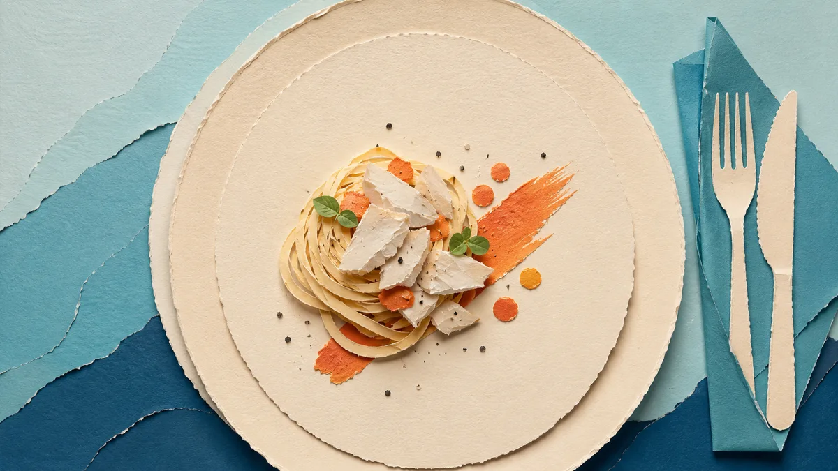 Pesce castagna — A tavola
