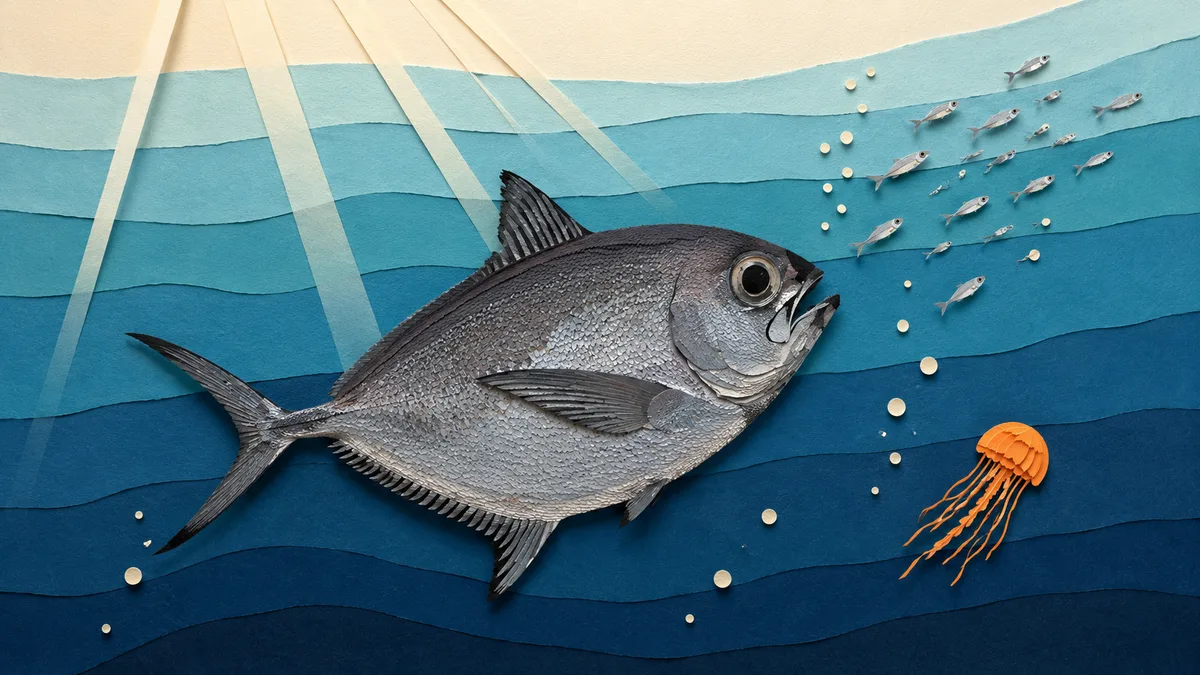 Pesce castagna — Habitat e abitudini