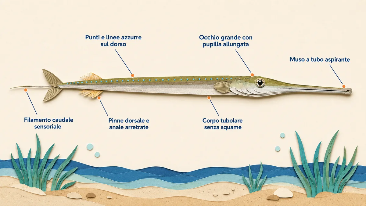 Pesce flauto — Come riconoscerlo