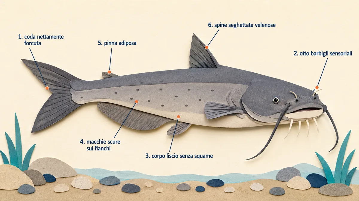 Pesce gatto americano — Come riconoscerlo