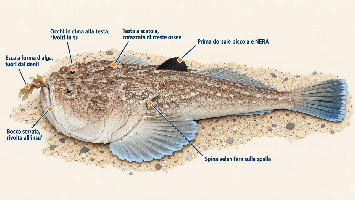 Pesce prete — Come riconoscerlo