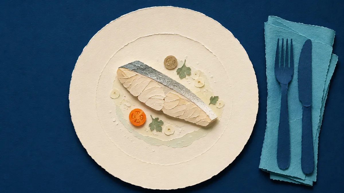 Pesce serra — A tavola