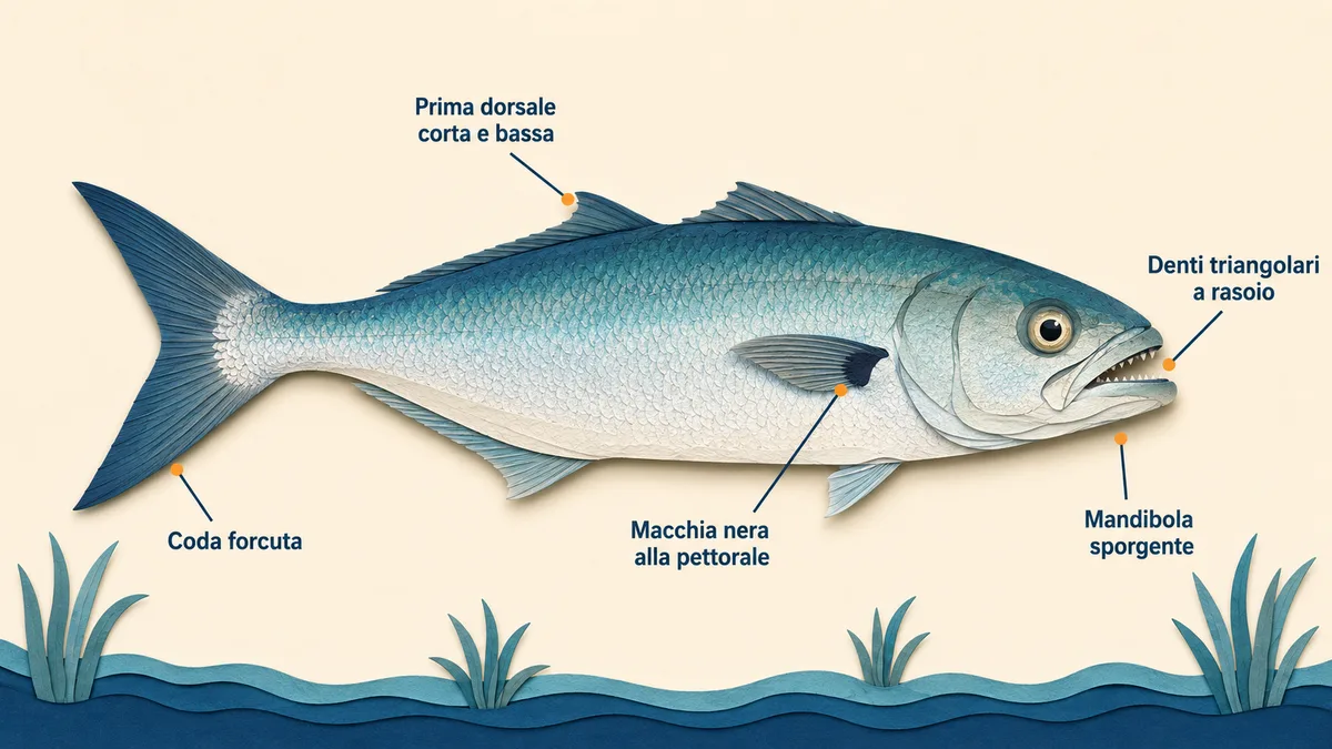Pesce serra — Come riconoscerlo