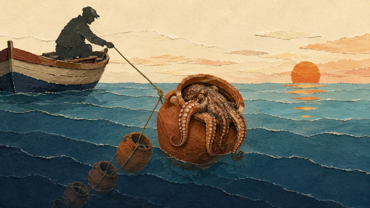 Polpo comune — Pesca e rapporto con l'uomo