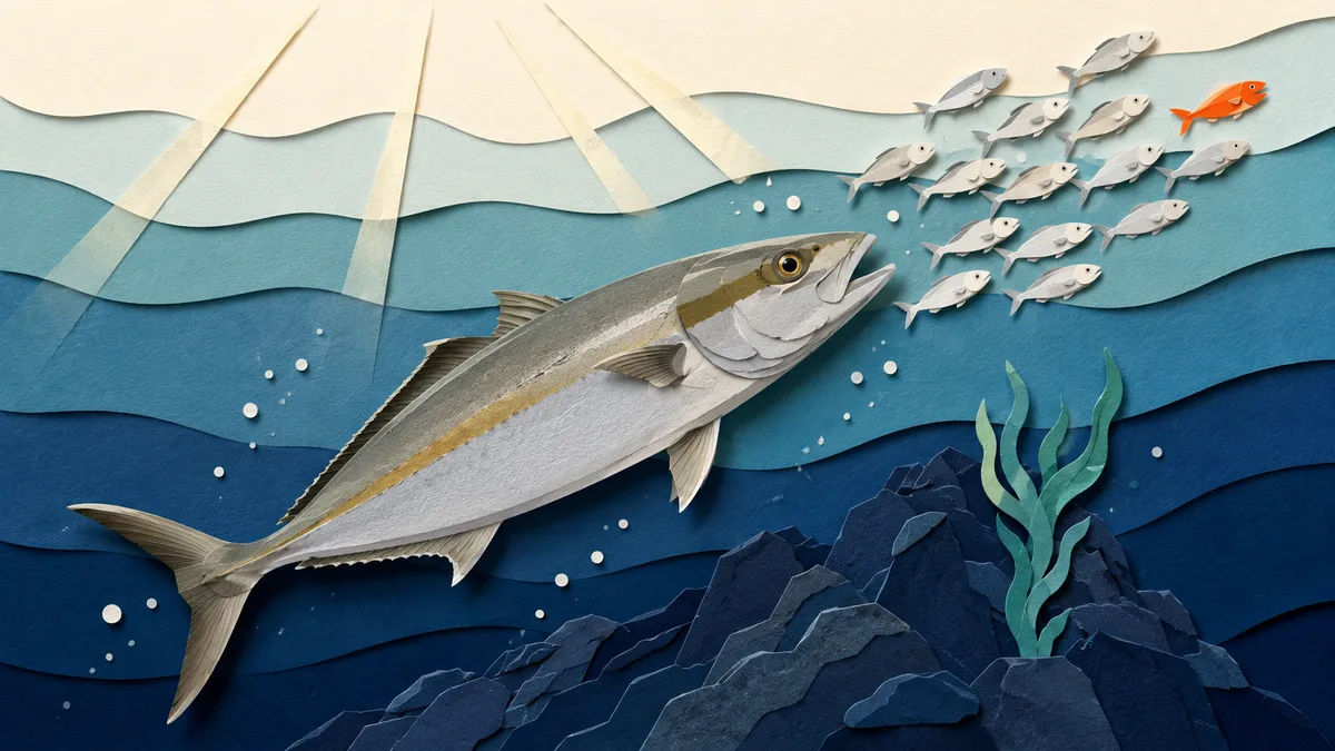 Ricciola — Habitat e abitudini