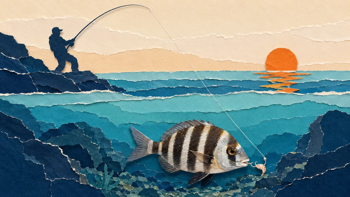 Sarago faraone — Pesca e rapporto con l'uomo