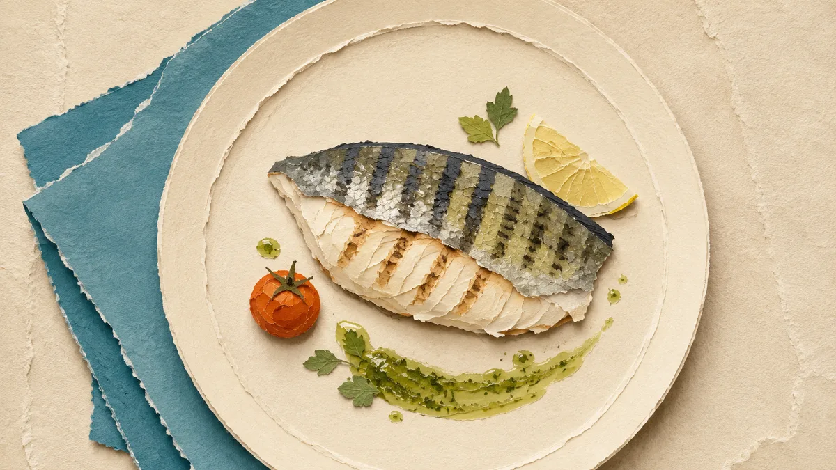 Sarago pizzuto — A tavola