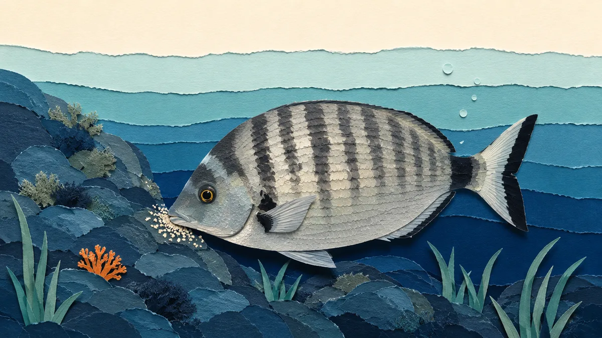 Sarago pizzuto — Habitat e abitudini