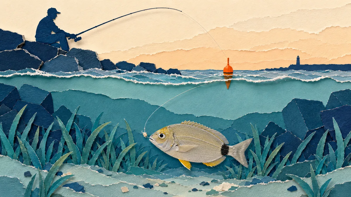 Sarago sparaglione — Pesca e rapporto con l'uomo