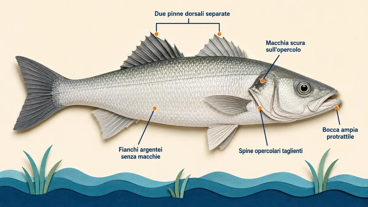 Spigola/Branzino — Come riconoscerlo