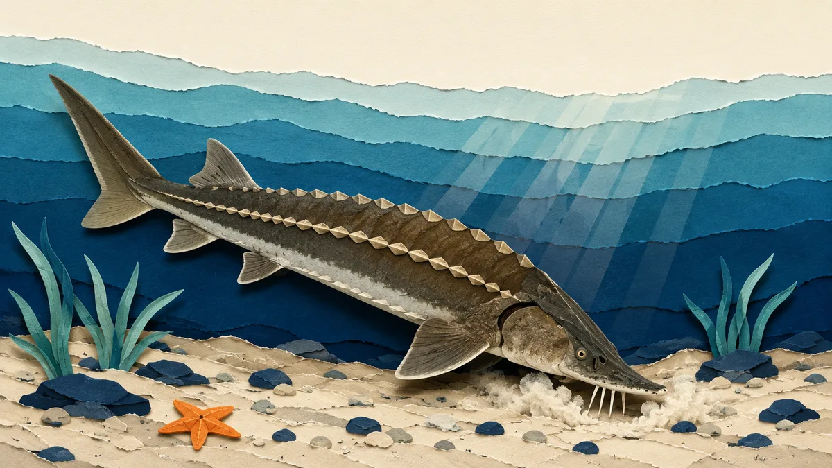 Storione comune — Habitat e abitudini