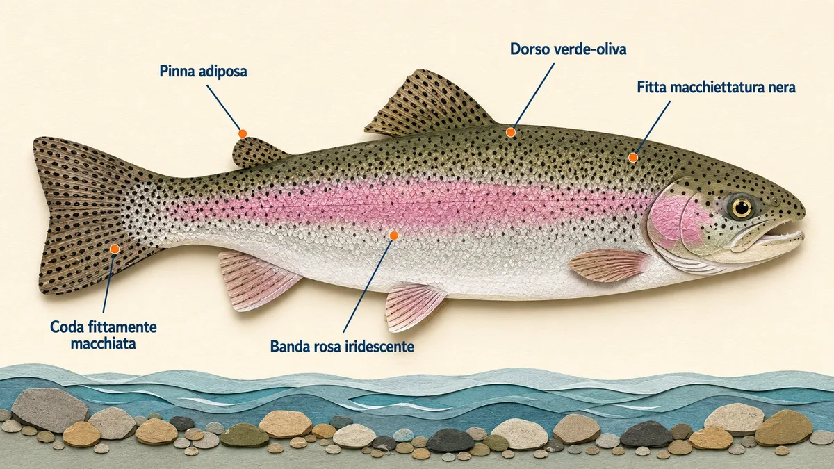 Trota iridea — Come riconoscerlo