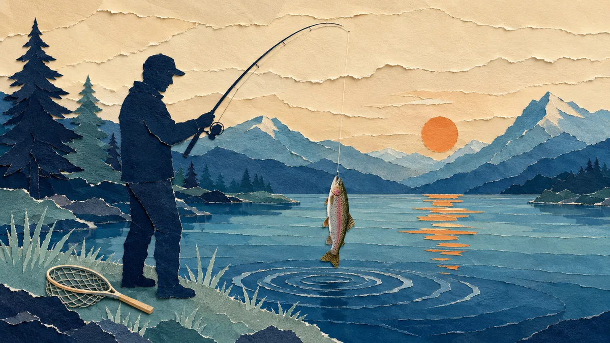 Trota iridea — Pesca e rapporto con l'uomo