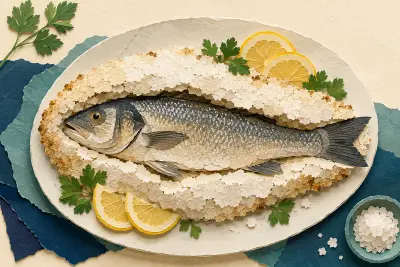 Spigola al sale
